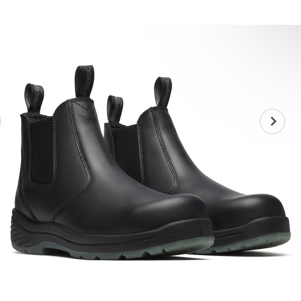 Thorogood Men Size 11.5W 6" Quick Release Boot Composite Toe 804-6134 Black